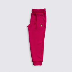 Heavy Brushed Cotton Logo Embroidery Jogger Sweatpants