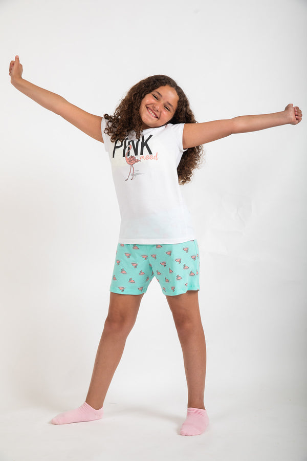 Girls pajama short online sets